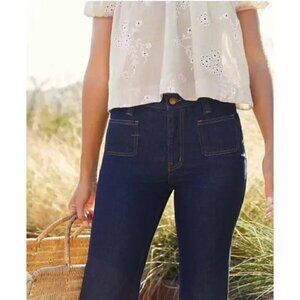 Christy Dawn The Lula Jean in Dark Wash  Size 28 vintage-inspired high waisted